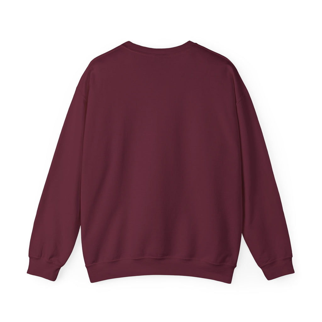 Gothic Romance Crewneck Sweatshirt — Gothic Bride & Groom Skull Design