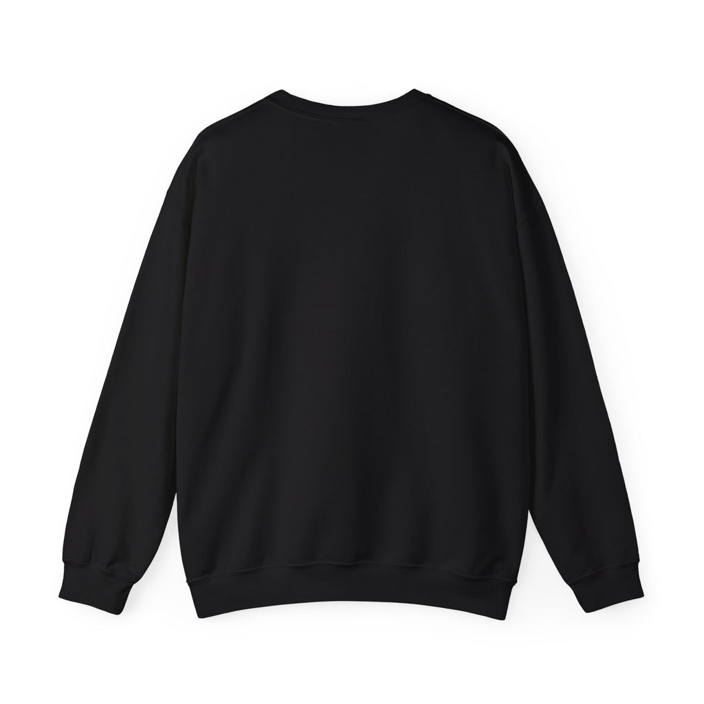 Gothic Romance Crewneck Sweatshirt — Gothic Bride & Groom Skull Design
